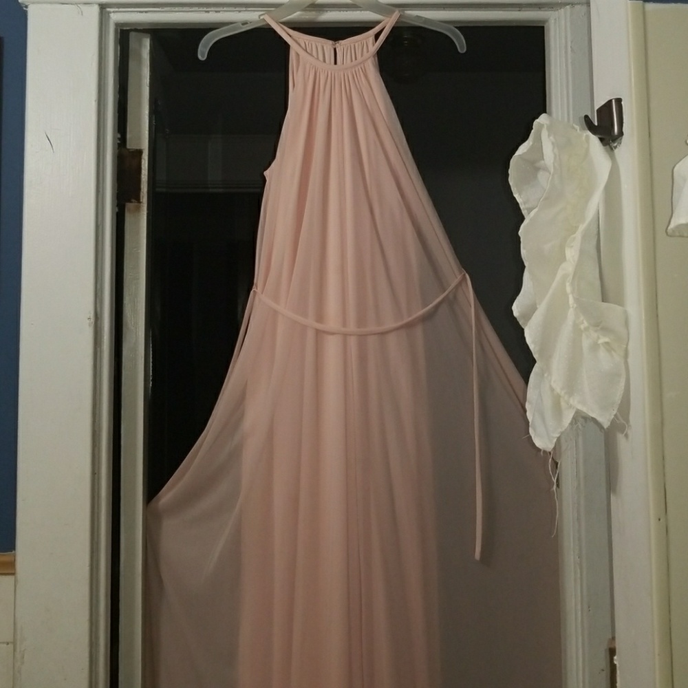 Blush Bridesmaid Dress